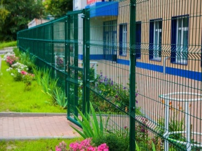 3D заборы для детского сада 80 метров фото в Ворсме