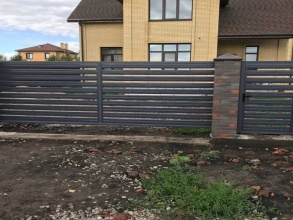 Забор жалюзи 72 метра фото в Ворсме