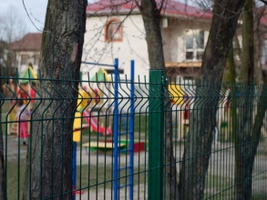 3D заборы для детского сада 12 метров фото в Ворсме