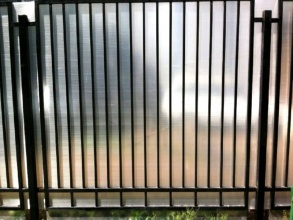 Сварные заборы с поликарбонатом 50 метров фото в Ворсме
