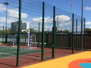 3D заборы для спортивной площадки 15 метров фото в Ворсме