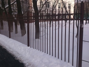 Сварные заборы с утрамбовкой щебнем 40 метров фото стоимость под ключ